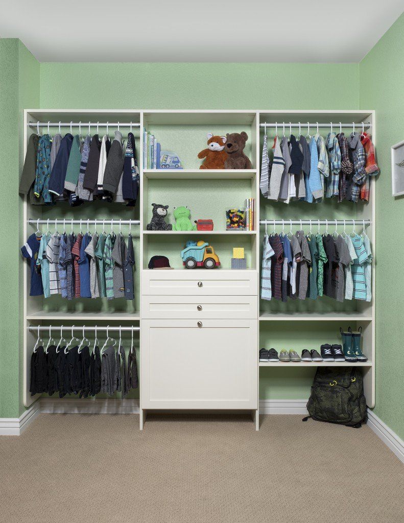 Toddlers Custom Closet System