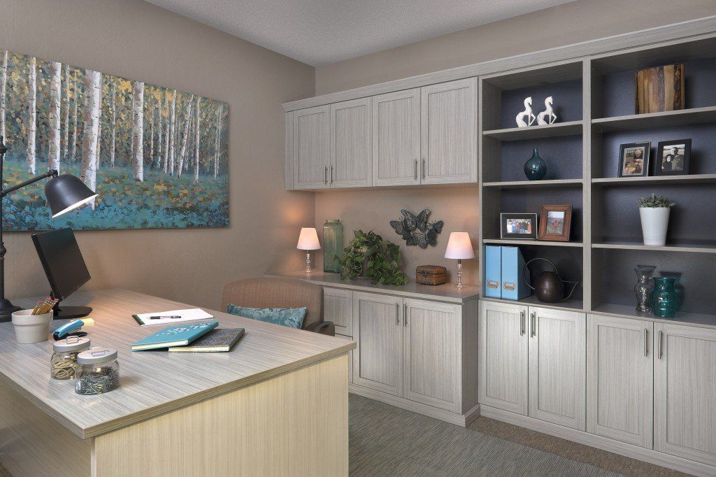 Custom Home Office Cabinets