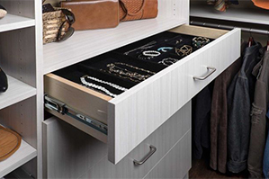 Sliding walks in Closets in the house