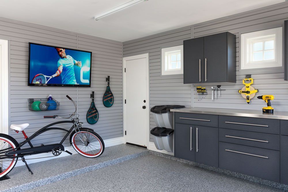 Custom Garage Cabinets and Wall Storage Installation