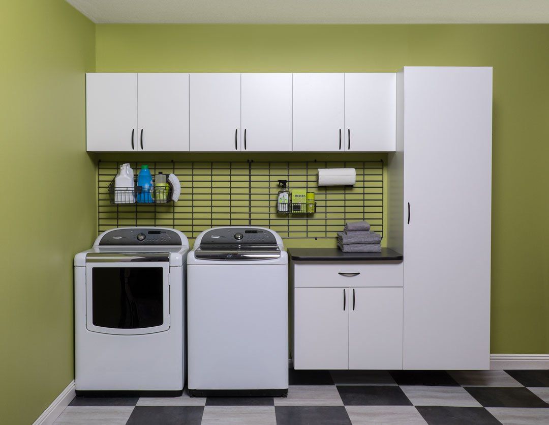 Custom Laundry Room Cabinets