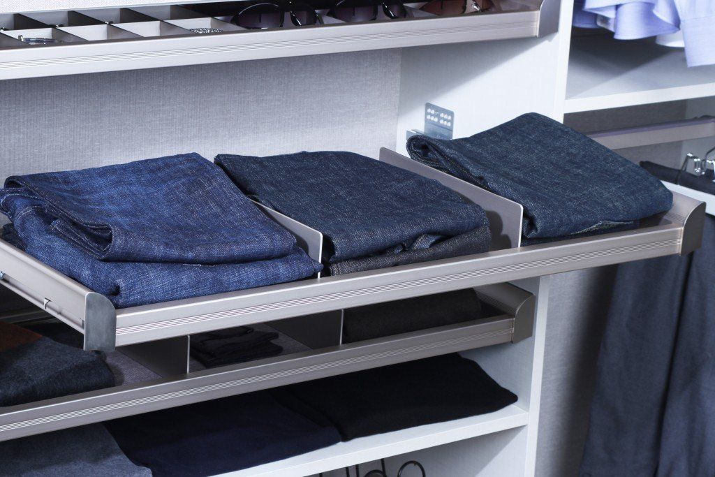 Pull Out Closet Shelf