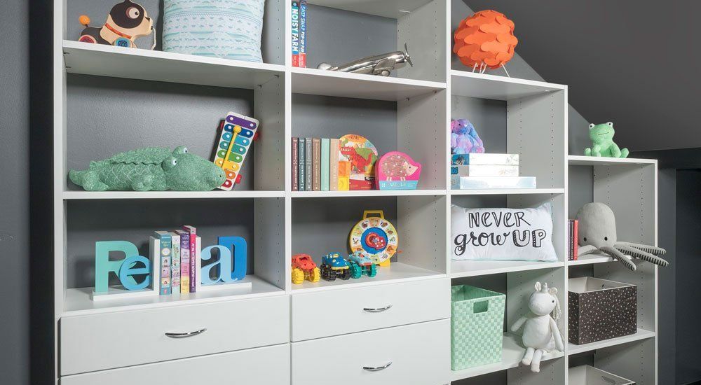 Kids' Custom Closet Organizer System Installation
