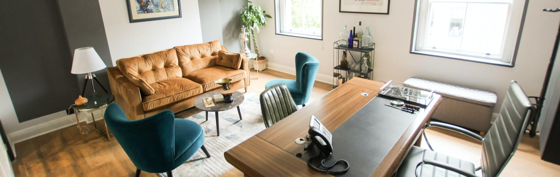 Office and Living Room