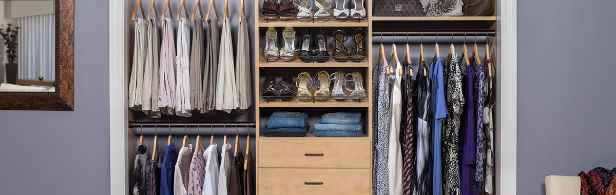Small Closet Storage System