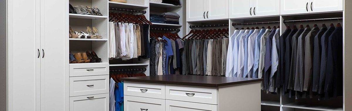 Walk In Custom Closet System